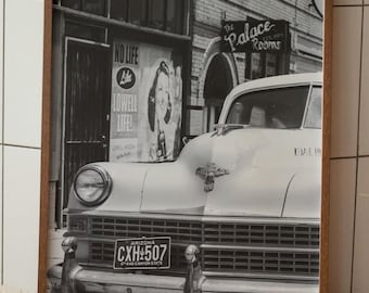 Vintage Auto Poster, schwarz weiß, Porsche Poster, Vintage Fotografie, Auto Wandkunst, Printable, Hypebeast, Digital Download