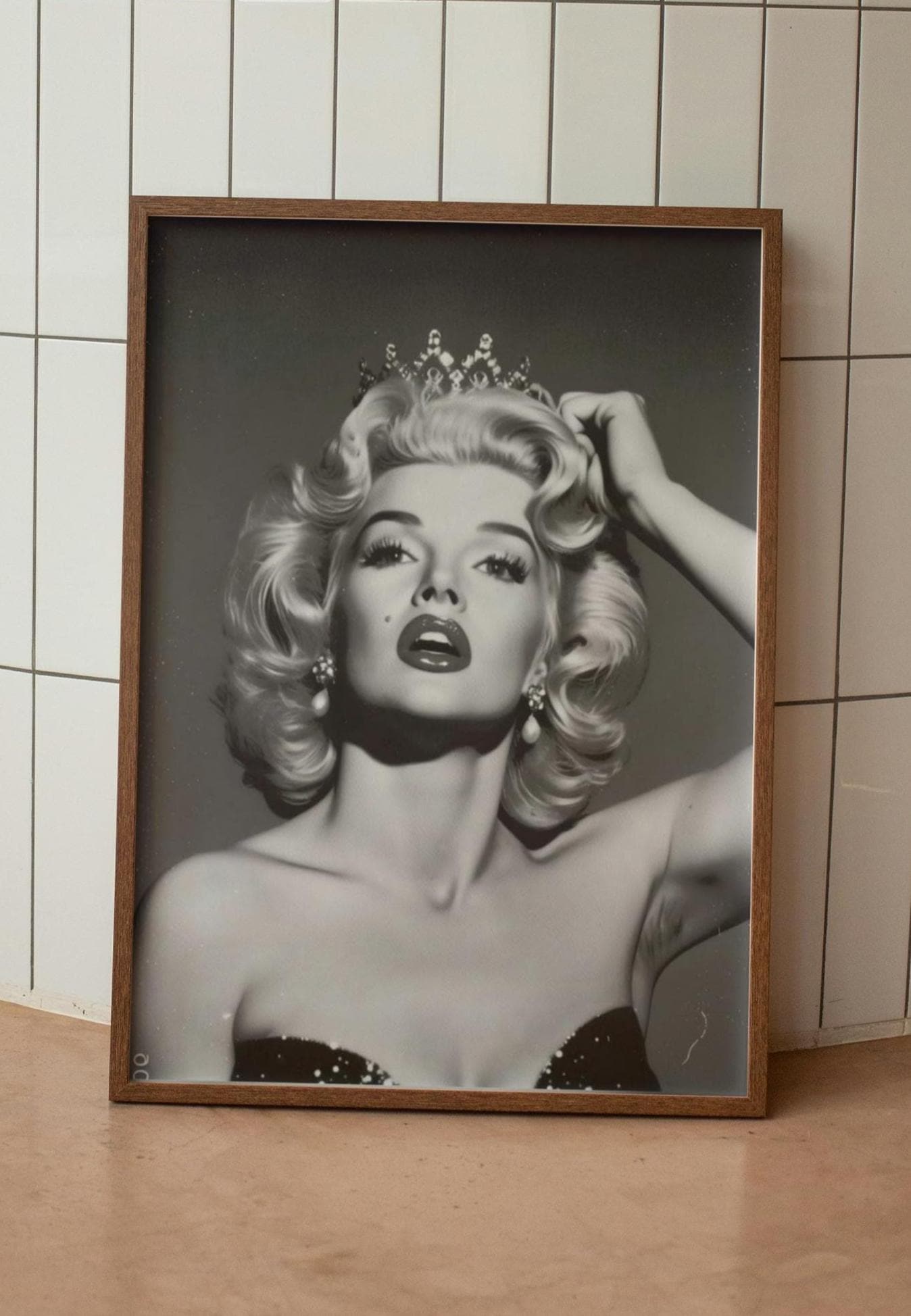 Din A4 Marilyn Monroe Druck – Ungerahmtes Hollywood-Portrait Auf Mattem Fotopapier