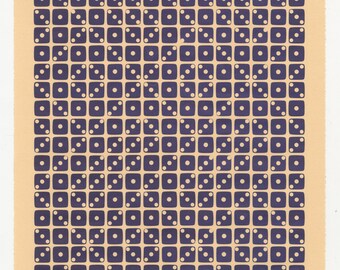 Paaliaq - Relief Print - Letterpress Dice Print