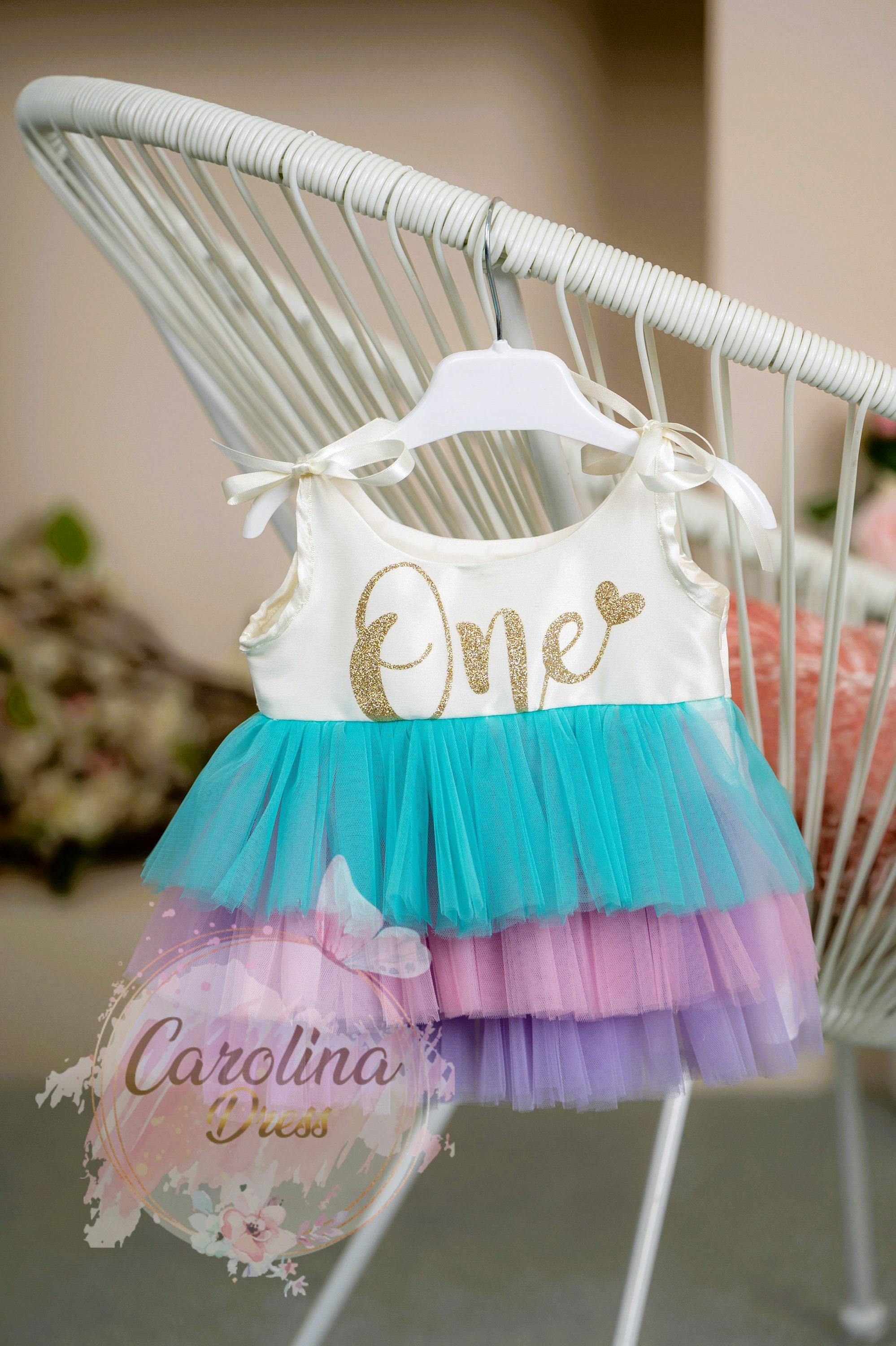 blue dress for baby girl Daisy Baby Girl Tulle Dress for Special Occasion, Toddler Fairy Prince –  AmimamiDoll
