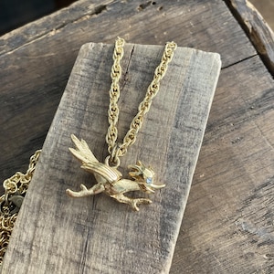 Vintage Roadrunner Roadrunner Pendant - Etsy