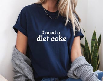 Diet Coke Lover T-Shirt: Lustiges Soda T-Shirt im Retro-Stil