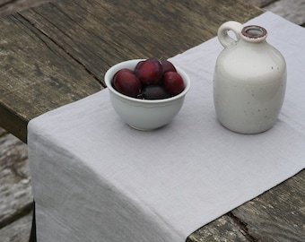Linen table runner, wedding table runner, table runner, dining table runner, grey table runner, long table runner, table decor