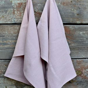 Linen tea towel - linen kitchen towels - washed linen towel - hand towel - pure linen dish towels