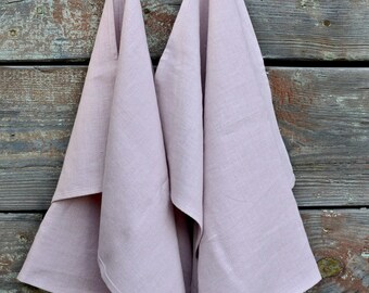 Linen tea towel - linen kitchen towels - washed linen towel - hand towel - pure linen dish towels