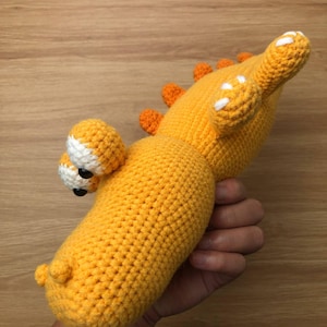 Crocodile Plush No-Sew Crochet Pattern – Easy Amigurumi Alligator PDF – DIY Stuffed Animal Toy – Cute Handmade Gift Idea