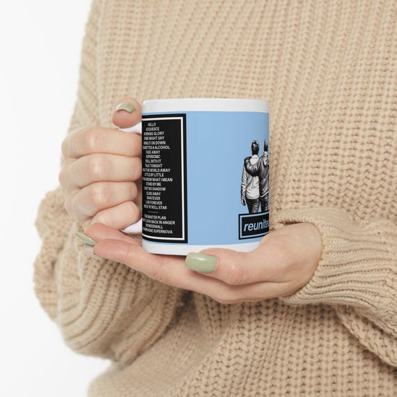 Oasis Tour 2025 Mug - Britpop Music Lover Gift, Band Merchandise, Liam & Noel Gallagher Collector Coffee Cup