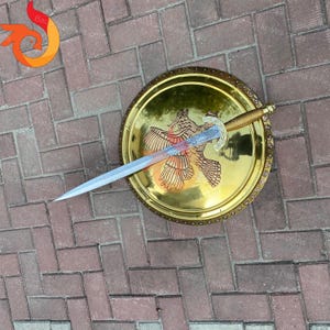 Clash of Titans Shield Perseus Sword Clash Of Titans Handmade  Sword | Custom Steel Blade & Ornate Guard | Collectible Display Piece
