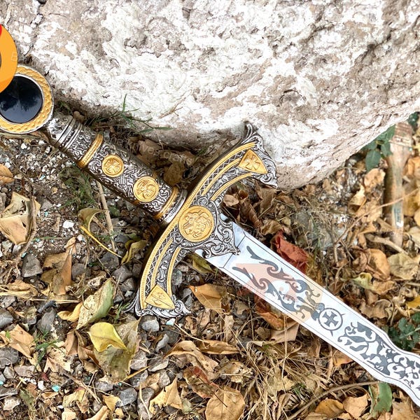 Once Upon A Time Excalibur Replica Sword Of Emma Swan Sword With Sheath