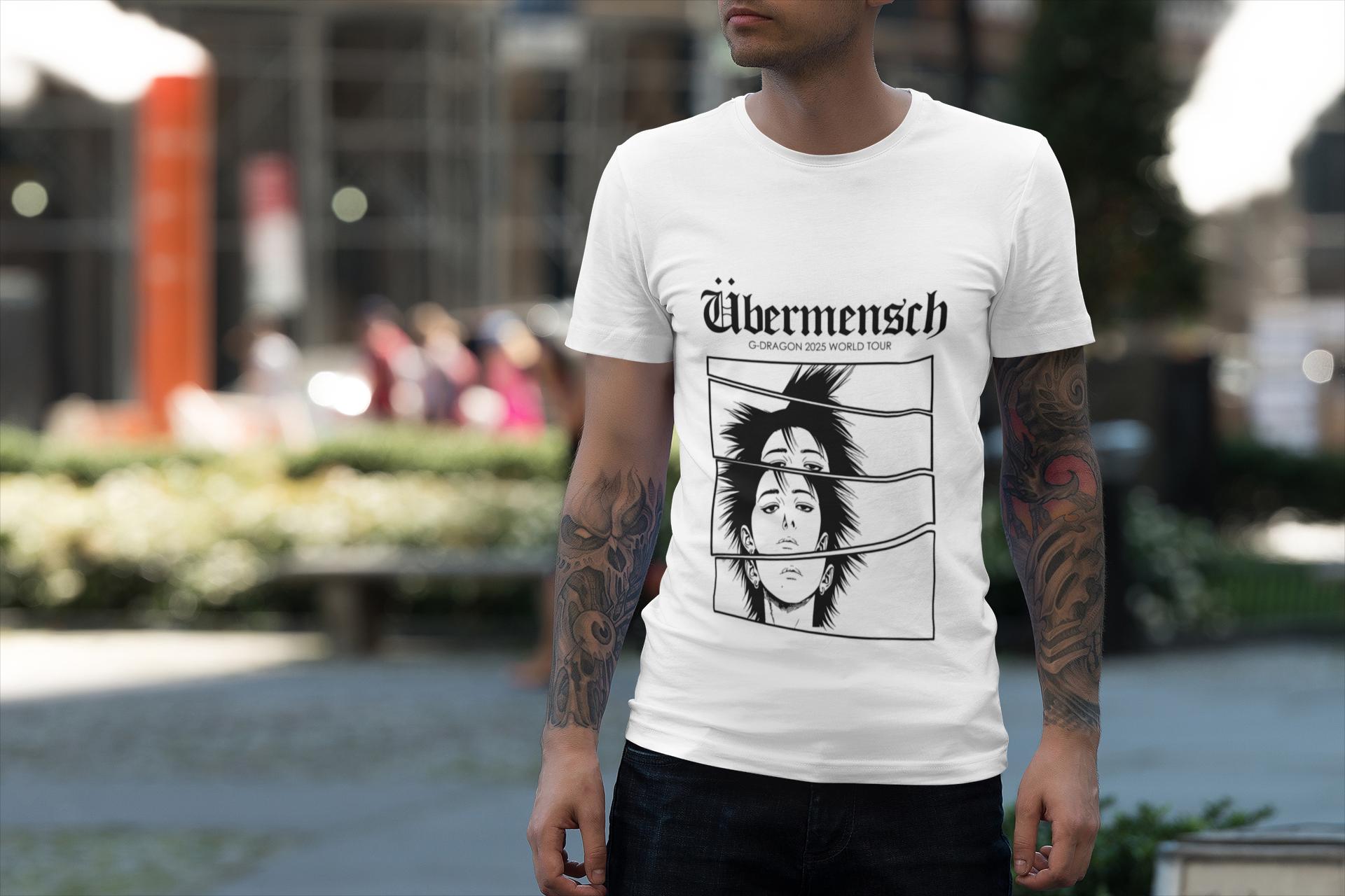 G-dragon Ubermensch Tour T-shirt: K-pop Bigbang Unisex Top