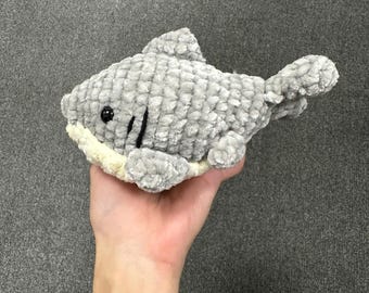 Tiburón de peluche, tiburón, peluche de pez, pez de peluche, lindo tiburón de peluche
