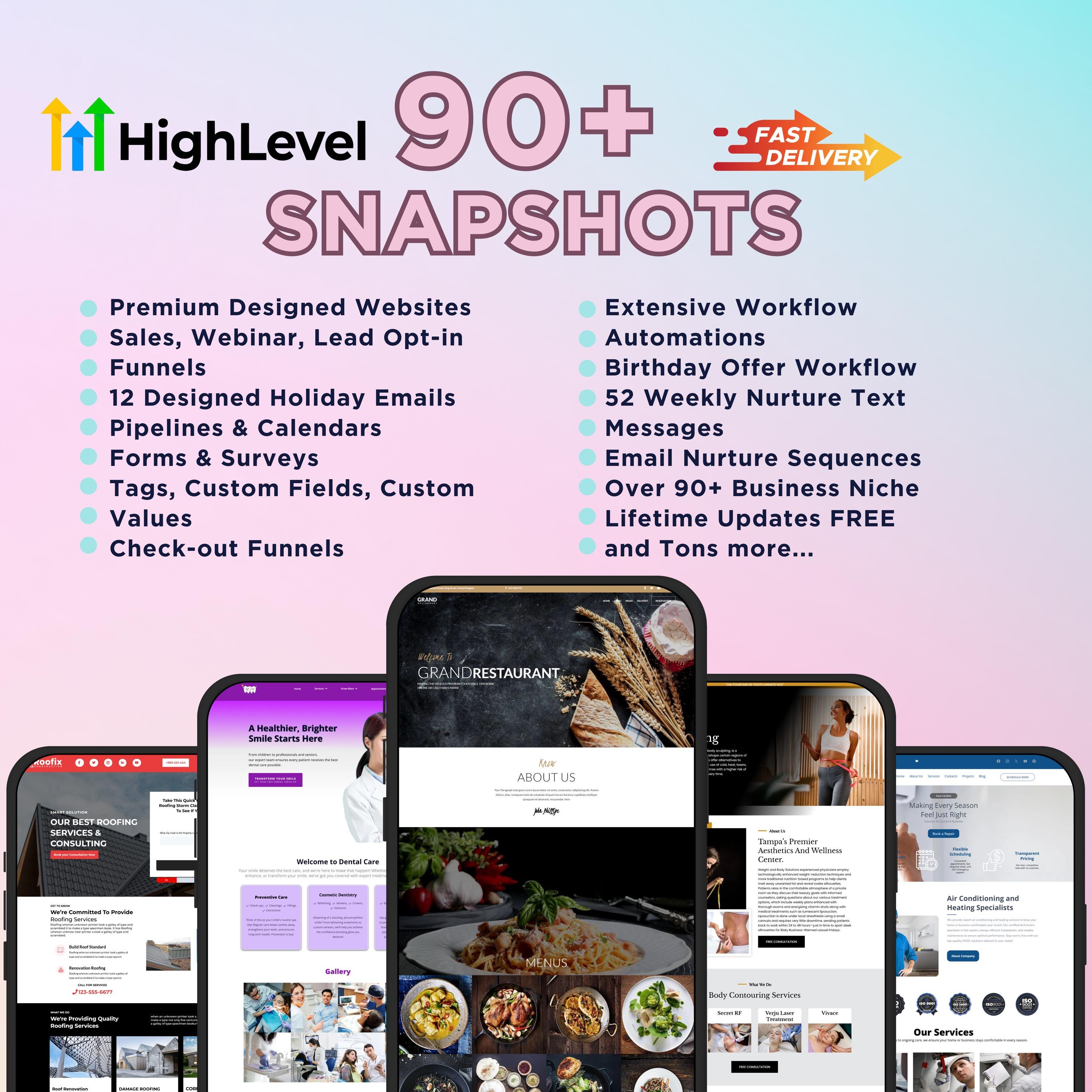 Go High Level Snapshots