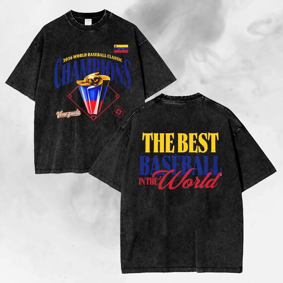 Venezuela 2026 World Baseball Classic Champions T-Shirt, Team Venezuela Shirt, Baseball Shirt, a023TcIb