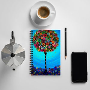 Tree of Life door Prisarts Spiral notitieboekje