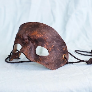 Bandit Mask – One-of-a-Kind Handmade Leather Outlaw Mask