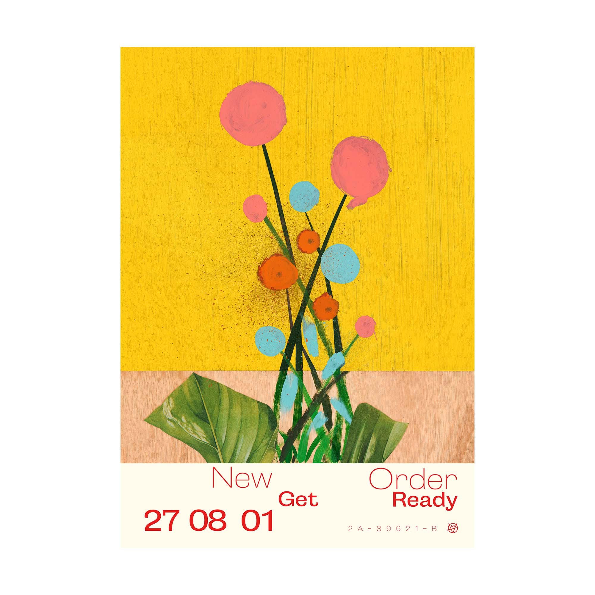 New Order 'get Ready' Poster, Gig Poster, Music Poster, Art Print