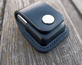 Leather Lighter Case for Zippo – Belt Holster Pouch