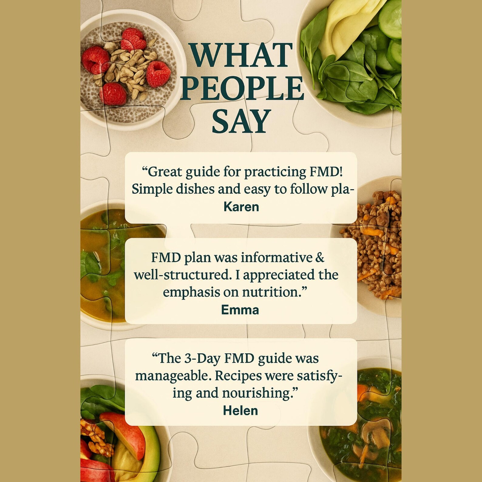 Fasting Mimicking Diet 3-day Plan PDF | Weight Loss Guide + Easy ...