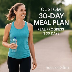 Custom 30 Day Meal Plan for Weight Loss, Muscle Gain or Healthy Eating–Personalized Nutrition by Certified Nutritionist.Best gift for health