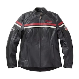 Handmade Women&#39;s Indian Black Riding Jacket Genuine Cowhide Leather Motorcycle Jacket
