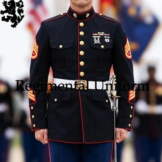 usmc officer dress blues MARINE WHITE COLLAR LINER INSTERT BLUE WHITE UNIFORM SZ 15 1/2 -19 DVIDS - News - Historic