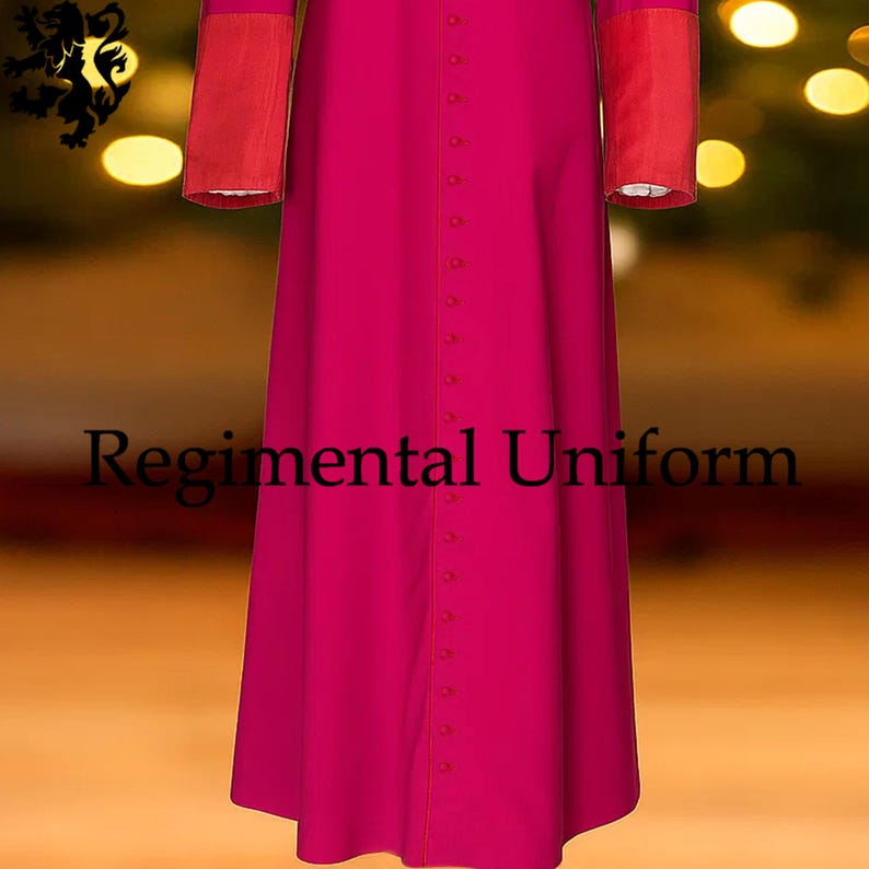 Priest Robe Wind Pink Cotton Catholic Priest Robe Vestment, Clerical Monk Cloak - Etsy