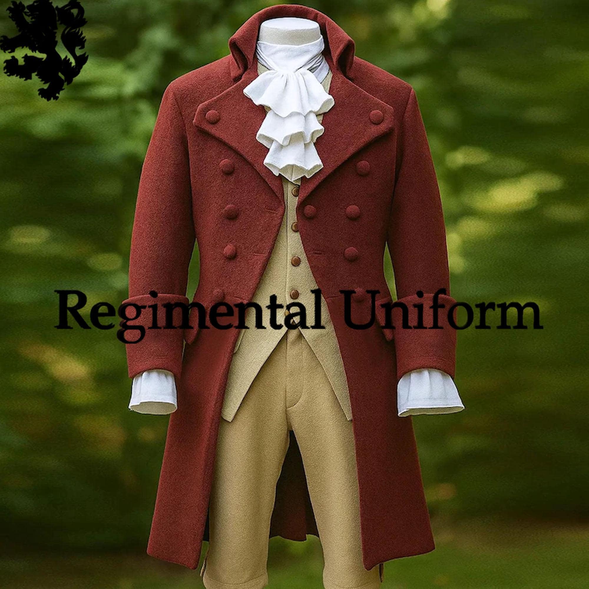 Red regency coat - Etsy 日本