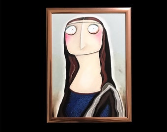 Kunstdruck „Mona Lisa“ da Vinci 13x18cm Kunstdruck Bild