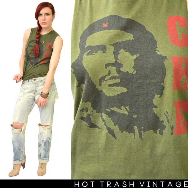 Che Guevara Revolution Coming Muscle Tank Tee
