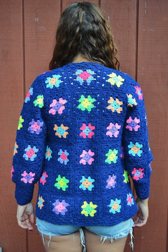 cardigan de croche square