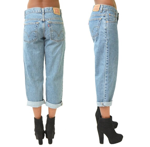 Vintage LEVIS 550 Husky Boyfriend Capri 