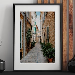 Mallorca Spanish Village - Art Photography Print - Digital Download