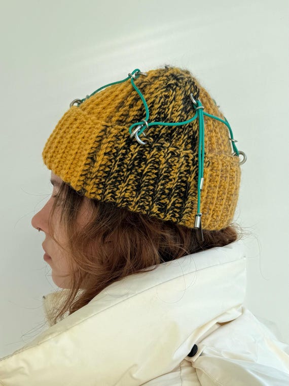 Handmade Crochet Winter Beanie Chunky Crochet Hat Pattern - Leelee Knits main image 4