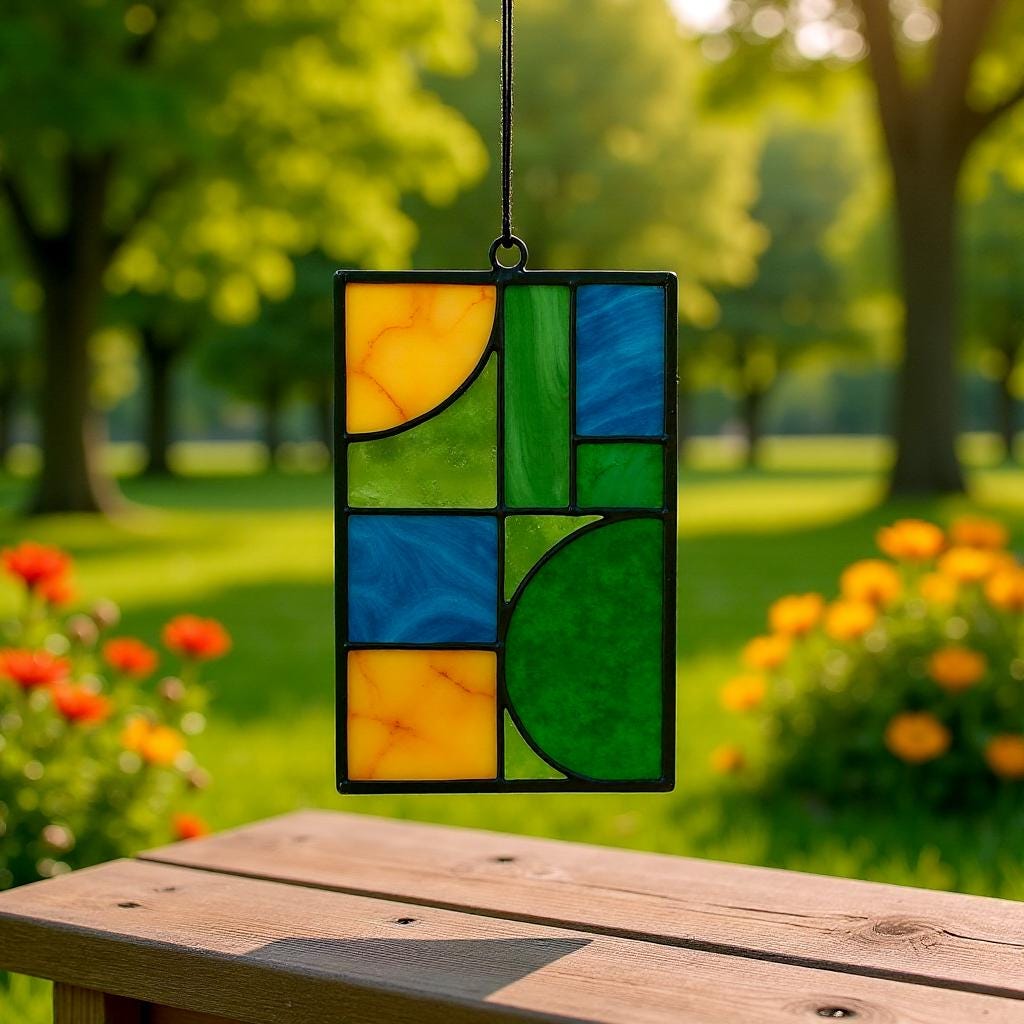 Miroir Soleil Lune Mosaïque Verre Multicolore 60 Cm - Amicasa - Ethnique