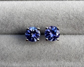 Orecchini A Perno Rotondi In Argento Sterling 925 Con Onice Nero – 5 Mm, Minimali, Design UK