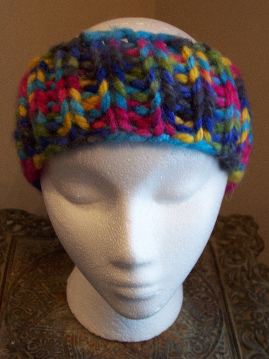 Super Bulky Knit Headband - Etsy