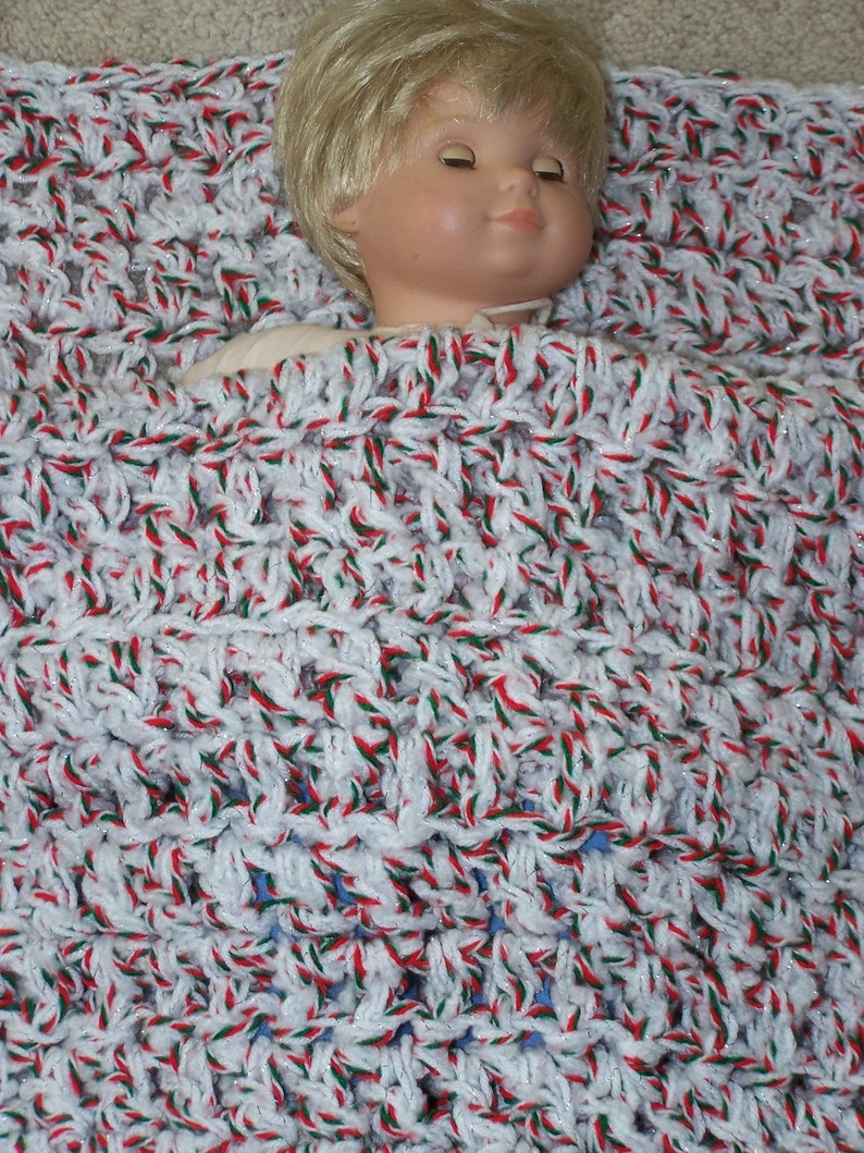 Christmas Baby Blanket Etsy