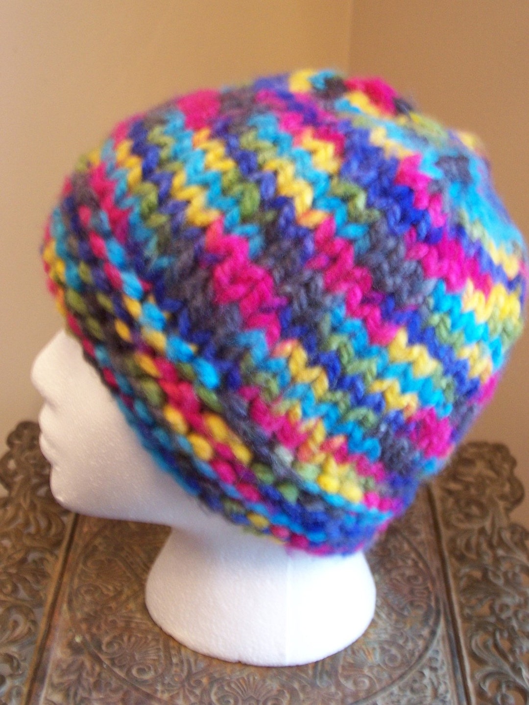 Catskills Chunky Knit Hat - Etsy