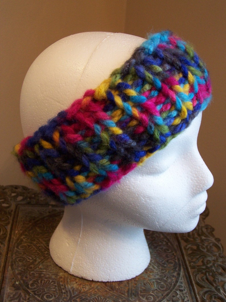 Super Bulky Knit Headband Etsy