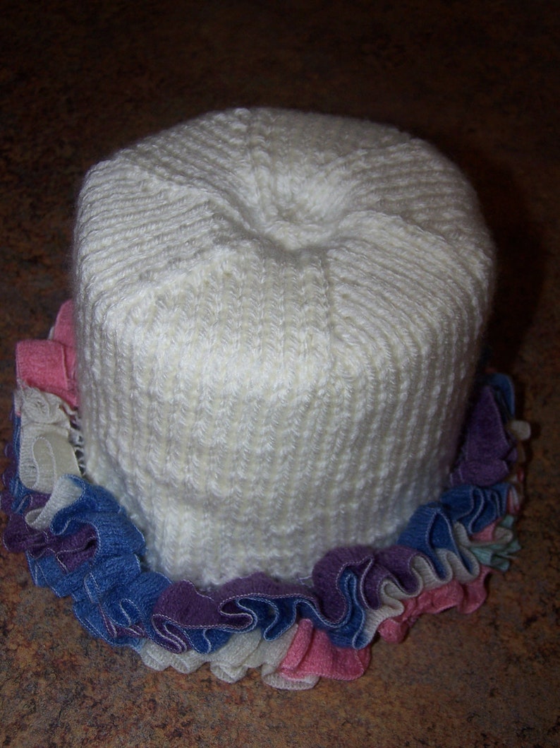 Cream Ruffle Hat Cream Ruffled Baby Hat - Etsy