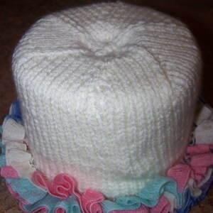 Cream Ruffle Hat Cream Ruffled Baby Hat - Etsy