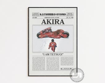 AKIRA　大判ポスター（アキラ・大友克洋・映画・特大） ポスター「AKIRA アキラ 大友克洋 海外版」 - メルカリ