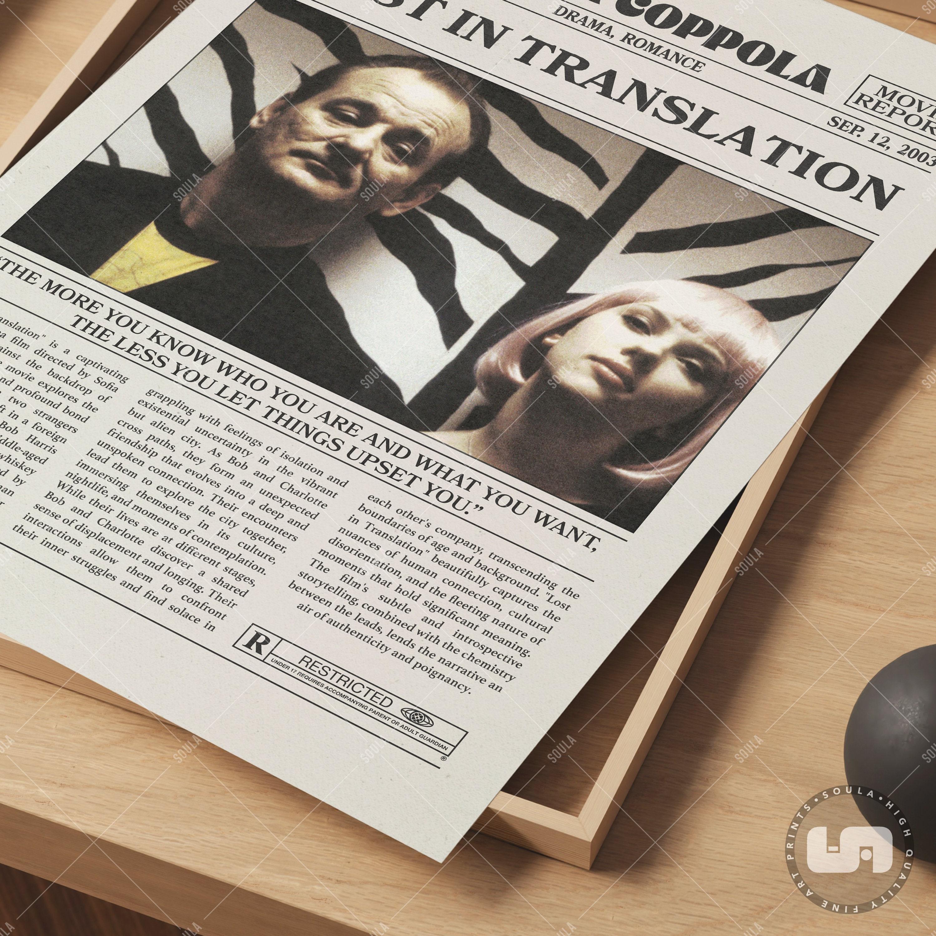 Lost In Translation Photo Newspaper