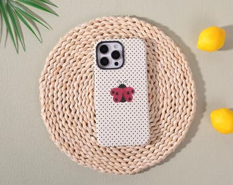 Polka Dot Lieveheersbeestje, iPhone Case Cover Voor Nieuwe iPhone 17 Pro Max 17 Air 17 Pro 16/15/14/13/12 pro max 16 15 14plus 16e 12/13 mini XS X XR SE