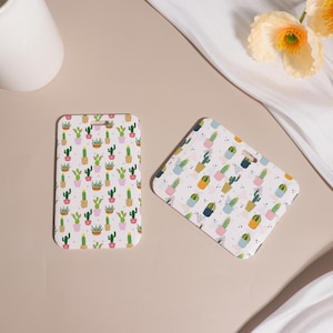 Blume Ausweis mit Halter Abzeichen, hübscher Ausweishalter, Hartplastik, Add-on für Lanyard, Lehrer Geschenk, Studenten Ausweishalter, langlebig und stilvoll