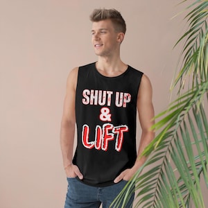 Weightlifting Muscle Tank Top Fitness Wear Men Training Clothes For Workout Motivational Design Gym Tank Top Lift Exercise Equipment For gym