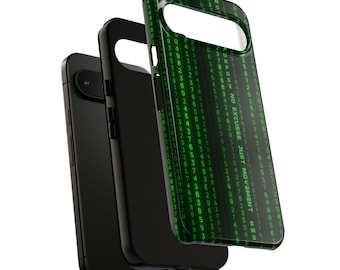 Matrix Code Google Pixel-telefonskal: Gåva för teknikentusiaster