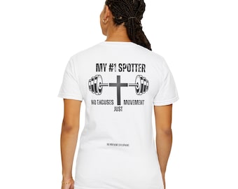 God Gym Shirt, Workout Tee, Fitness T-shirt, Weightlifting Top, Muscle Training Apparel