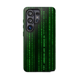 Matrix Code Samsung Galaxy S Phone Case: Durable Protective Cover
