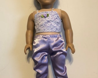 18" Doll Lavender Outfit